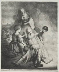 Lot e le sue figlie, 1600s