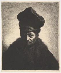 Ritratto di un uomo, dopo Rembrandt, 1633