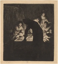 I giocatori di backgammon, c. 1630