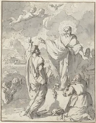 Mosè riceve da Dio le Tavole della Legge