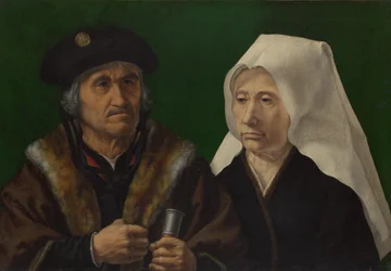 Una coppia anziana, c. 1520