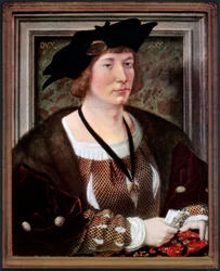 Ritratto di Hendrik III, Conte di Nassau-Breda, c1516-1517, 1927