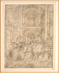 Il matrimonio mistico di Santa Caterina