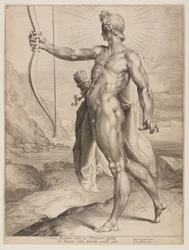 Apollo che uccide il pitone