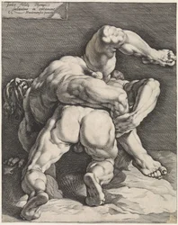 Due lottatori