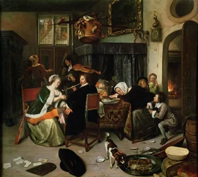 La famiglia dissoluta, 1668