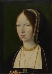 Una donna, tradizionalmente identificata come Isabella I di Castiglia, c.1492-97