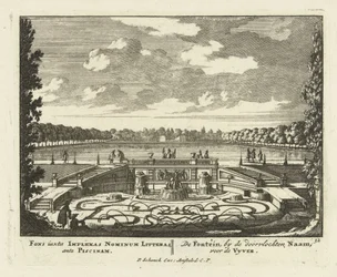 Fontana al grande stagno nei giardini di Paleis Het Loo, 1695-1705