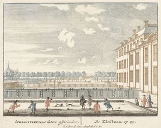 Gioco di Klosbaan al Palazzo Het Loo, 1694-97