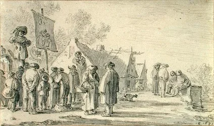 Scena di villaggio