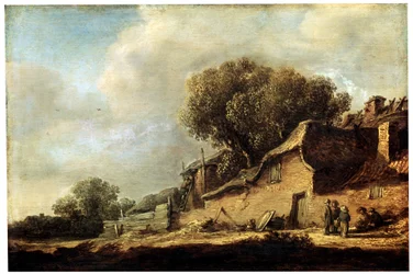 Paesaggio con un cottage di contadini, 1631