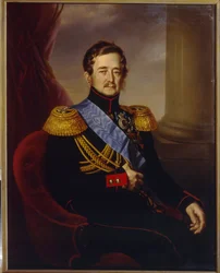 Ritratto di Ivan Fyodorovich Paskevich, conte di Erivan, viceré del Regno di Polonia
