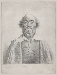 Busto di un uomo anziano