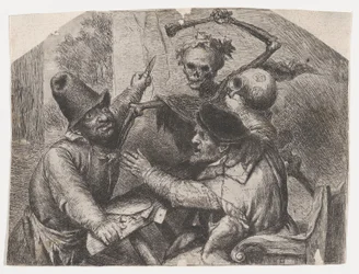 La morte e i giocatori di carte, 1620-74
