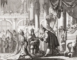 Incoronazione di Re Guglielmo III e Regina Maria II, 11 aprile