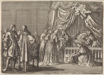 Nascita del figlio del re Giacomo II d