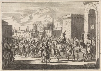 Ingresso del sultano Mustafa II a Costantinopoli, 1695