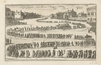 Corteo funebre della regina Maria II Stuart, 1695