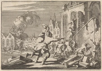 Distruzione delle cappelle cattoliche a Londra, 1688