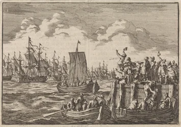 Guglielmo III parte con la flotta per l