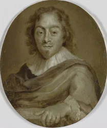Ritratto di Constantijn Huygens, poeta, segretario del principe Federico Enrico e del principe Guglielmo II e primo consigliere e tesoriere di Guglielmo III