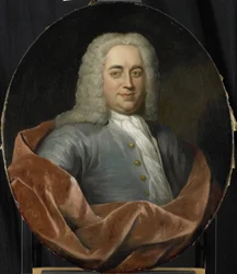 Ritratto di Walter Senserff, Direttore della Camera di Rotterdam della Compagnia Olandese delle Indie Orientali, eletto nel 1731