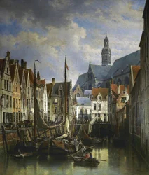 Veduta del Koolvliet ad Anversa