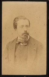 Ritratto del violinista e compositore Henryk Wieniawski 1835-1880