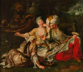 Il gioco del Mangala, prima metà del XVIII secolo