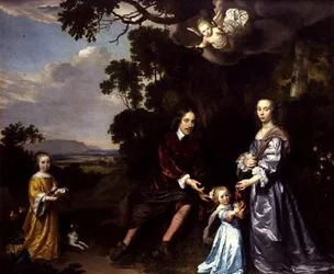 Pieter van der Graaff, sua moglie e le figlie