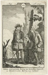 Conversazione tra Ferdinand Kettler e Karel Alexander