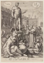 Giove che presiede alle arti liberali, da Sette divinità planetarie