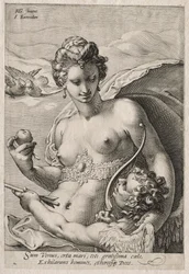 Venere e Cupido, c. 1595