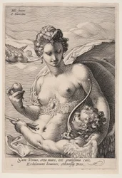 Venere e Cupido, da Le tre dee