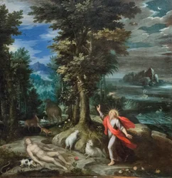 Creazione del mondo, 1586-89 circa (olio su tela)