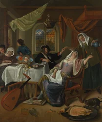 La Famiglia Dissoluta, ca. 1663-64