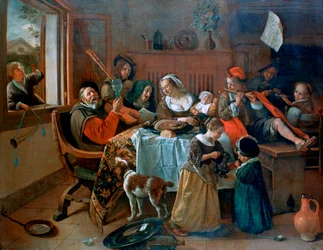 La Famiglia Allegra, 1668
