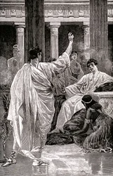 Vinicius di fronte a Petrone, 1900-20 circa (illustrazione)