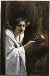 Illustrazione di Jan Styka (1858-1925) per il romanzo "Quo Vadis" di Henryk Sienkiewicz.