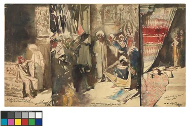 Grande trittico indiano