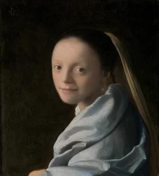 Studio di una giovane donna, ca. 1665-67