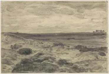Paesaggio di brughiera vicino a Laren