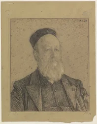 Ritratto di Pieter Johannes Veth, 77 anni