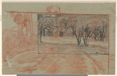 Due studi di paesaggio, mescolati