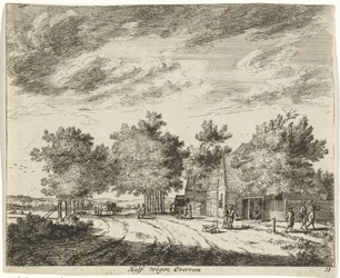 Paesaggio a metà strada tra Overveen