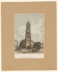 Veduta della Nieuwe Kerk a Delft