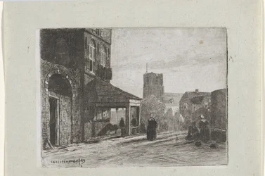 Veduta della chiesa di San Martino a Woudrichem