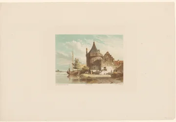 Vista della torre di guardia a Culemborg