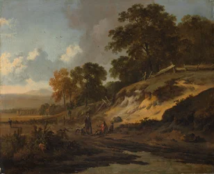 Paesaggio con Cacciatori