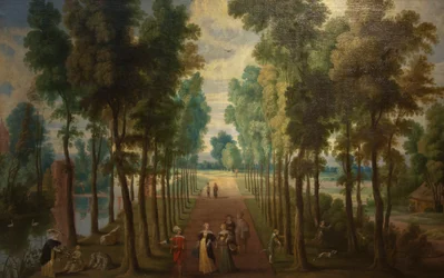 Jan Wildens (1586-1653) - Strada sulla riva del torrente - Siviglia Bellas Artes 22-03-2011 12-05-54